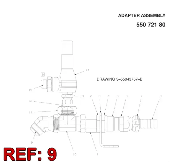 SWIVEL SOMUN ELBOW 45