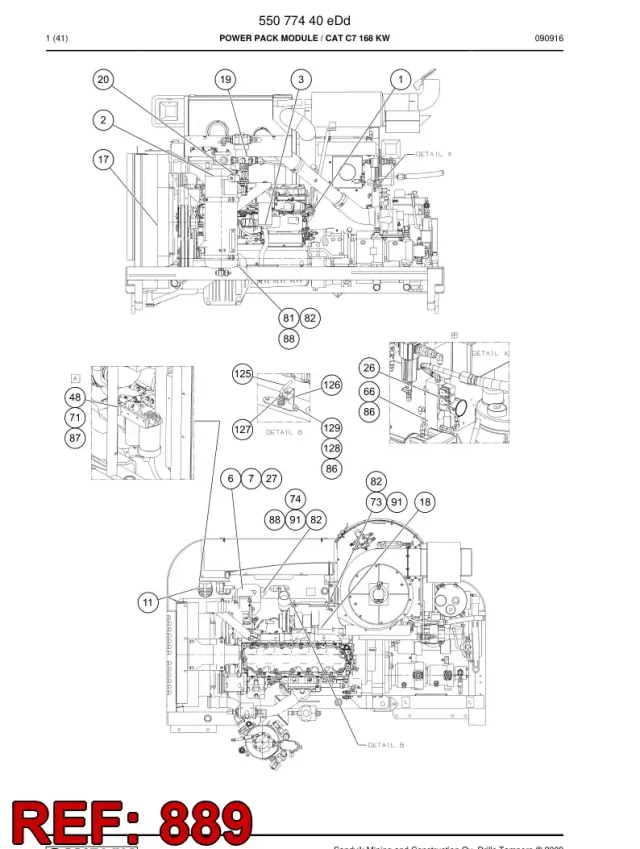 STEEL PARTS KIT