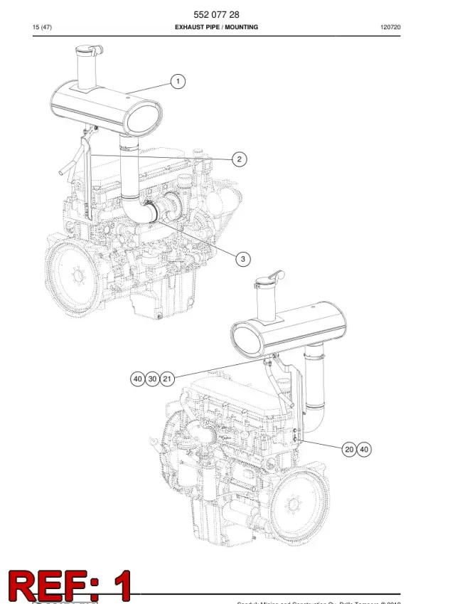 EXHAUST PIPING
