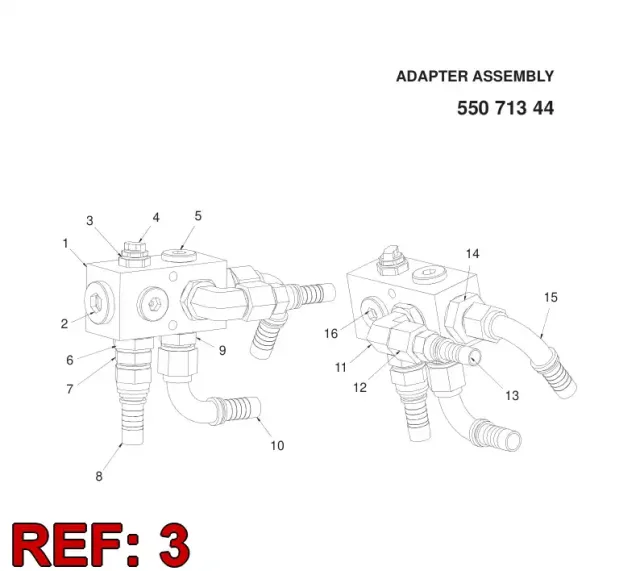 ROHRLEITUNG END REDUCER