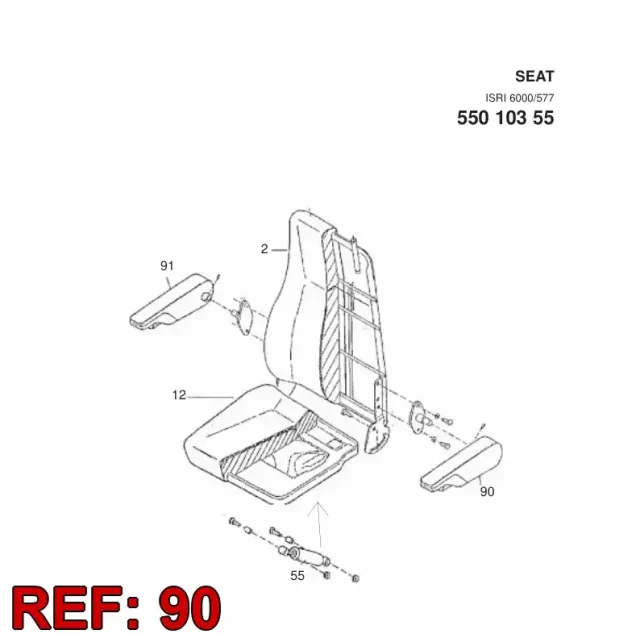 ARMREST L.H.