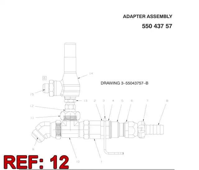 BORU END REDUCER