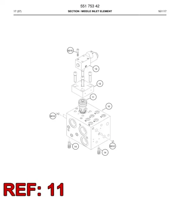 VALF, POPPET, DIRECTIONAL