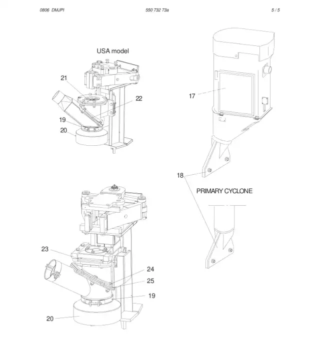 SERVICE PARTS FOR RANGER 800 (