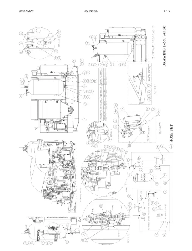 HORTUM SET,WATER INJECTION (1-55