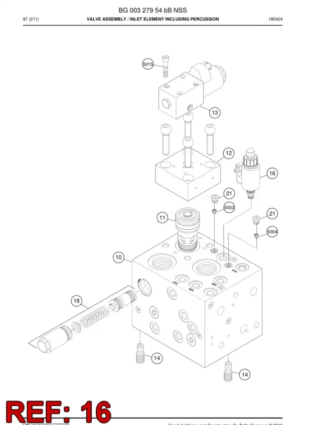 VÁLVULA, PRESSURE RELIEF, PROPORTIONAL