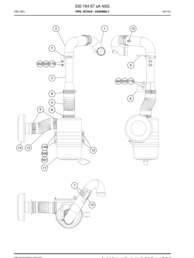 BORU, INTAKE