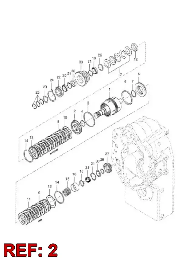 PISTON, EMBREAGEM
