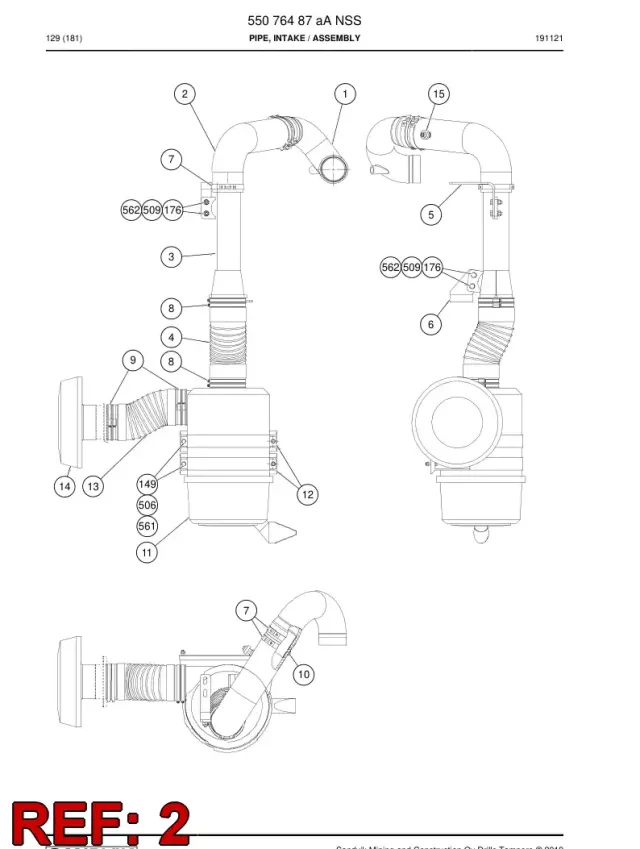 BORU, INTAKE