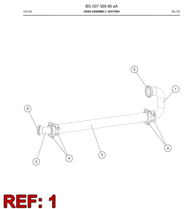 SPLIT FLANGE FITTING-180DEG