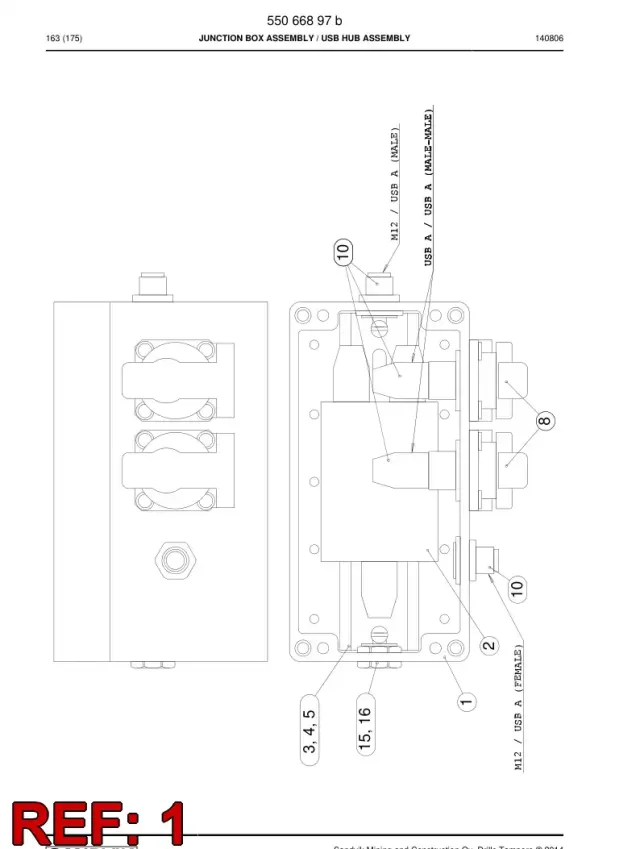 ENCLOSURE, PLASTIC