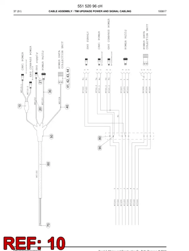 CABLE CON CONECTOR PREWIRED