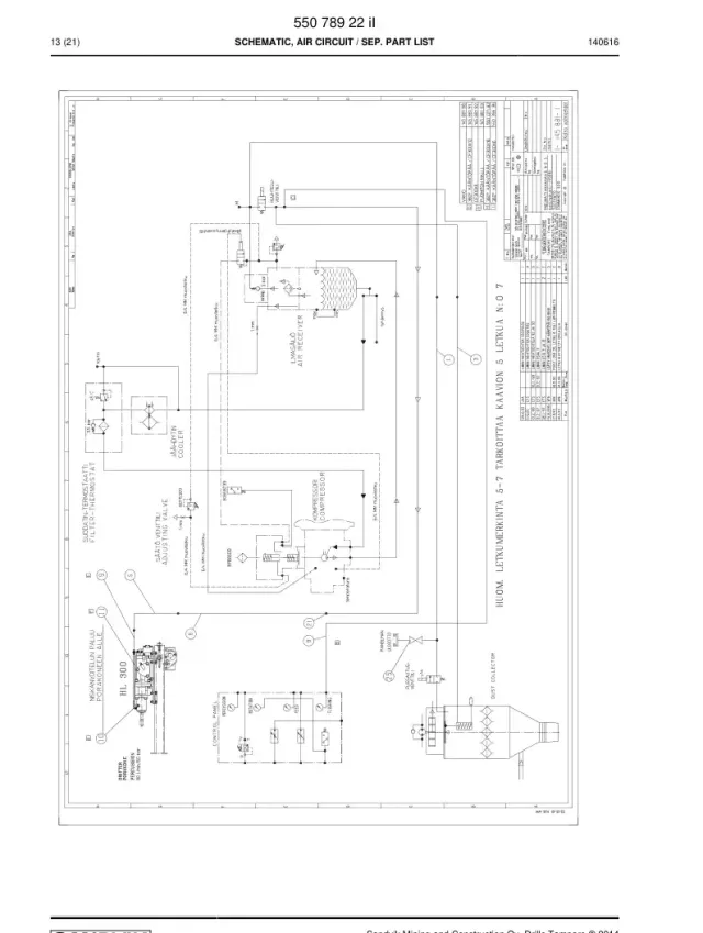 SCHEMATIC, AIR CIRCUIT
