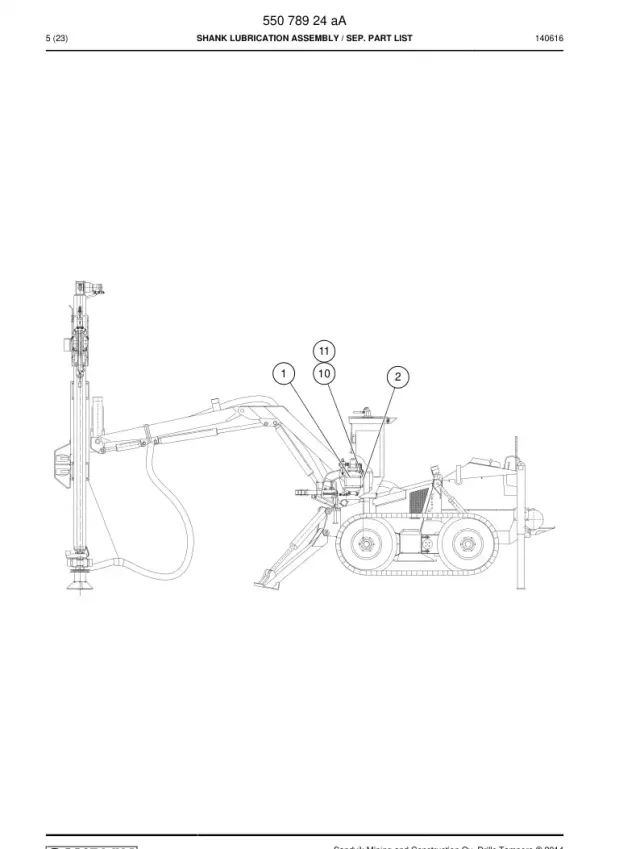 SHANK LUBRICATION GRUBU