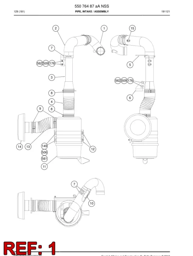 BORU, INTAKE
