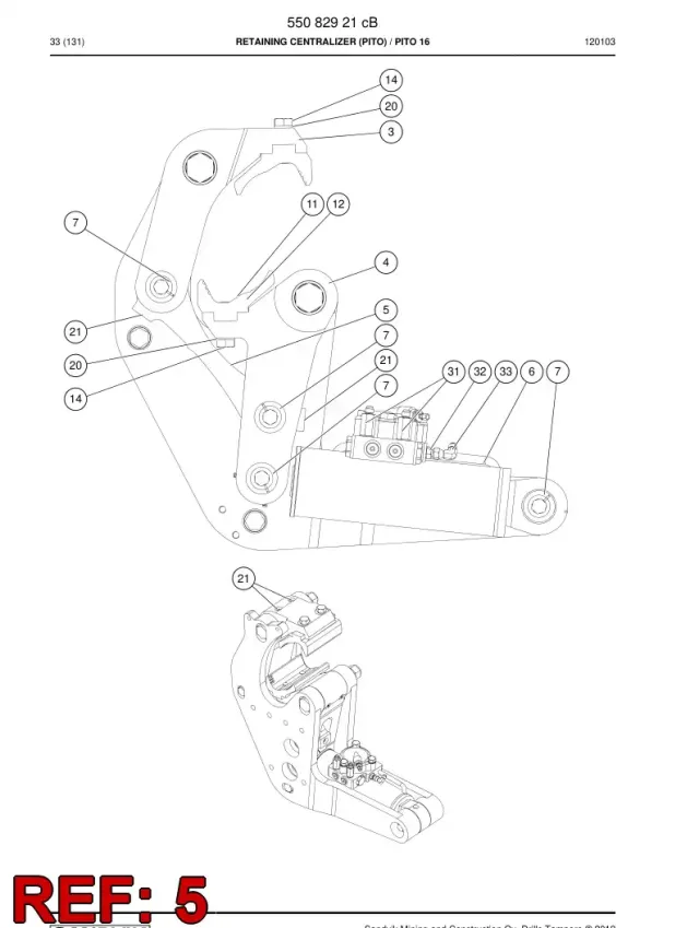 TRANSFER LEVER