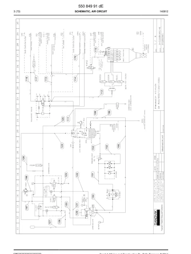 SCHEMATIC, AIR CIRCUIT