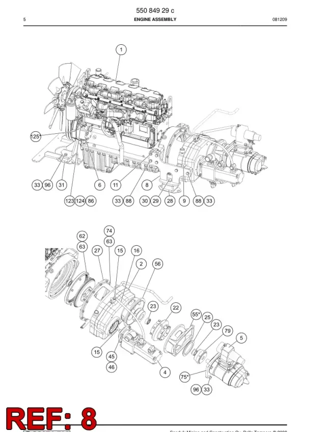 ENGINES REAR-SUPPORTing BLOCK