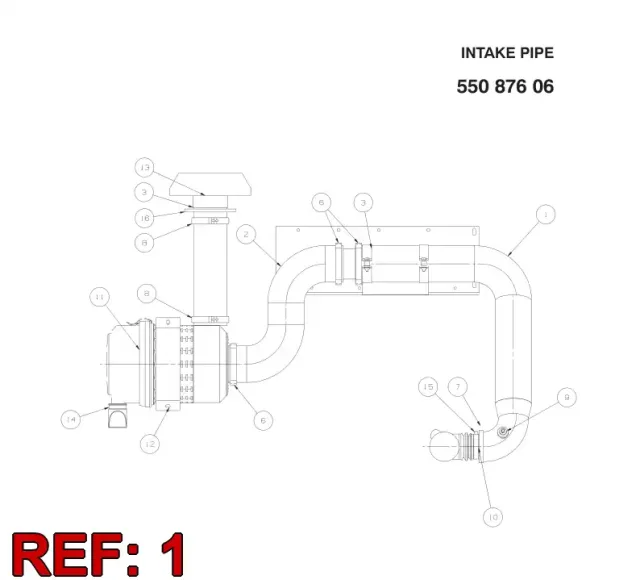 INTAKE ROHR