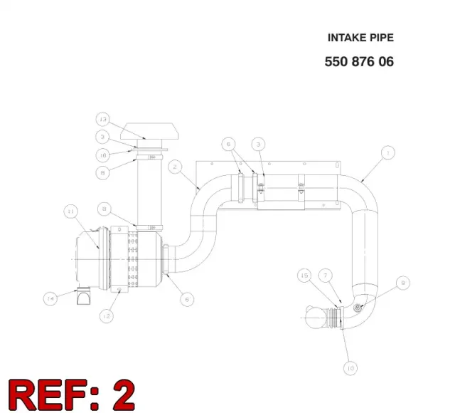 INTAKE ROHR