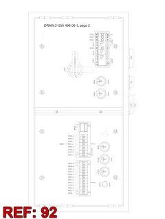 Sandvik RELÉ — diagrama técnico
