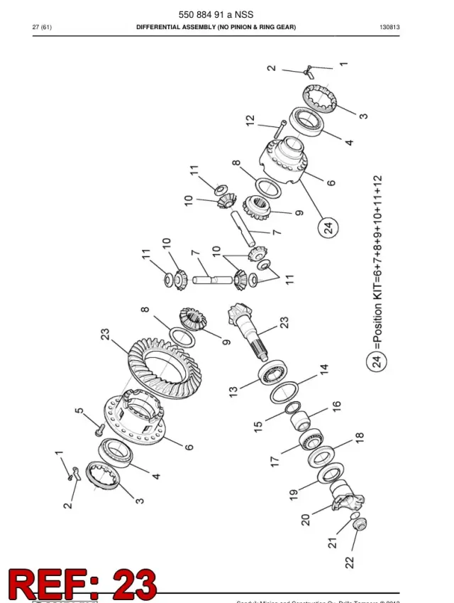 RING GEAR AND PINION TAKIM