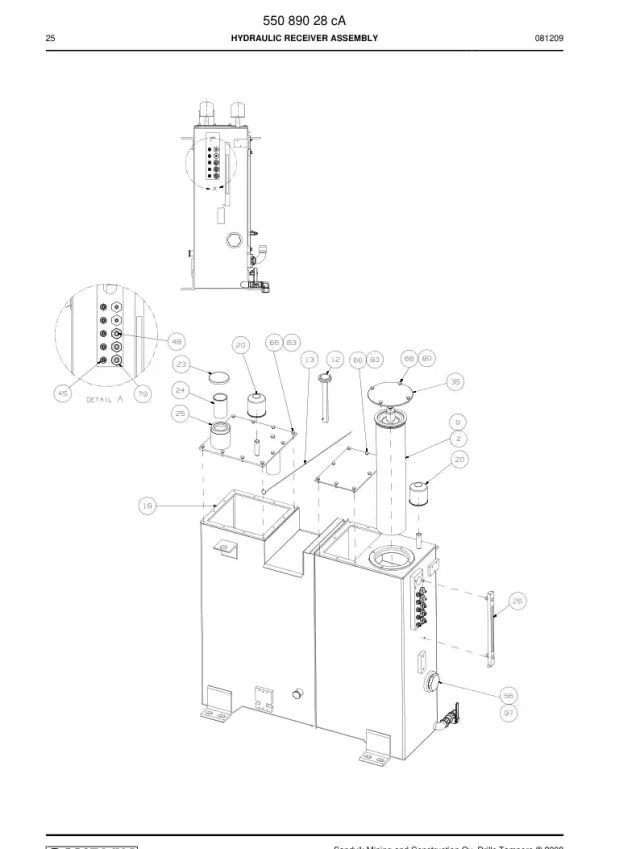 HYDRAULIC RECEIVER GRUBU