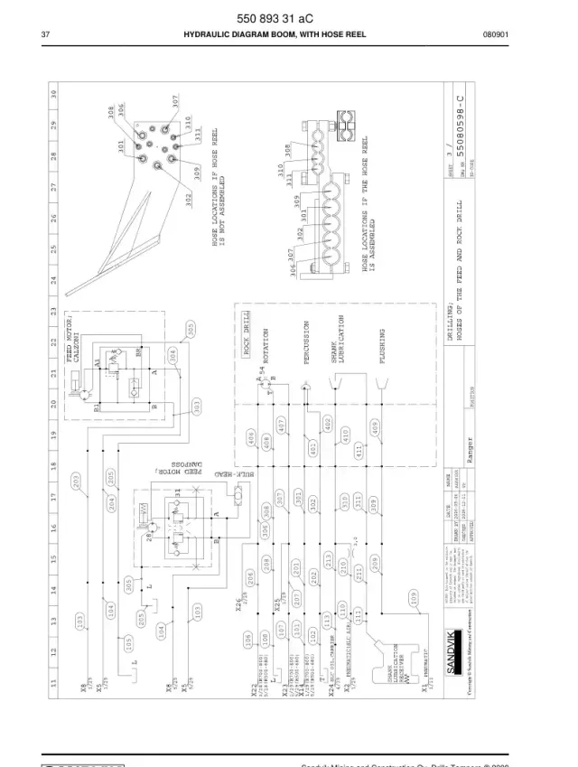 SCHÉMA HYDRAULIQUE