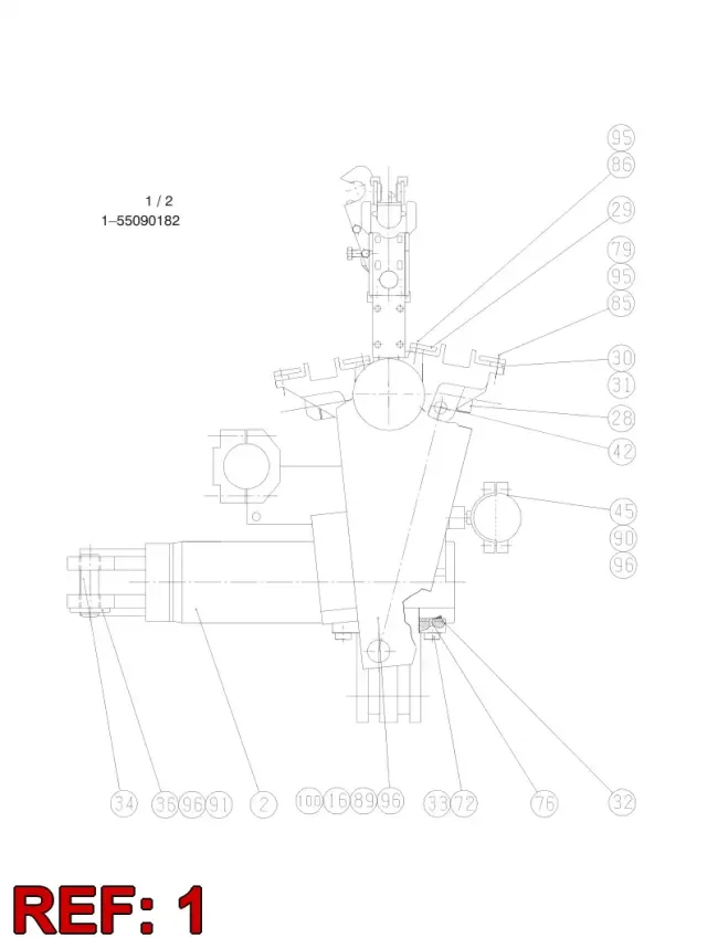 LIST OF CYLINDERS