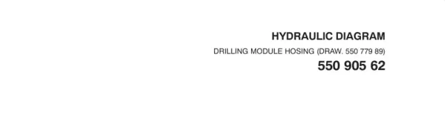 HORTUM LIST, DRILLING MODULE (3-