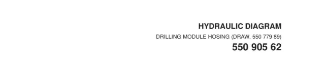 HORTUM LIST, DRILLING MODULE (3-