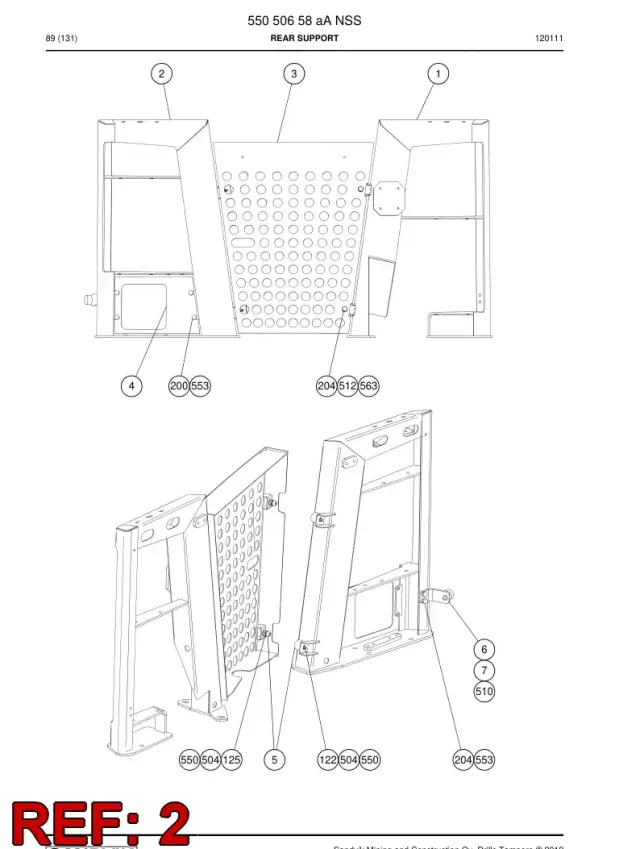 REAR DESTEK