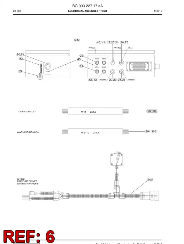 INSTRUCTION, WIRING