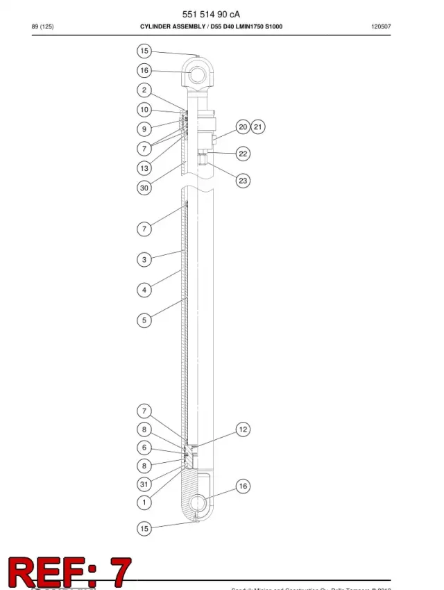 GUIDE RING, PİSTON ROD