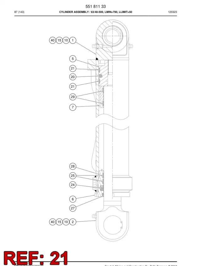 KOLBEN GUIDE RING