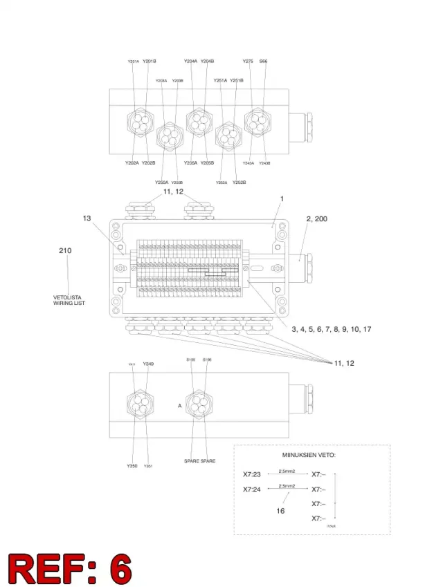 TERMINAL MARKING STRIP