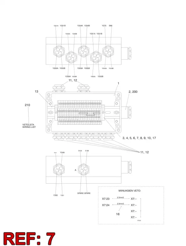 TERMINAL MARKING STRIP