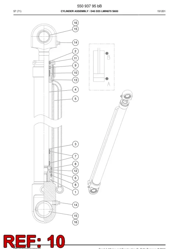 GUIDE RING, PİSTON ROD