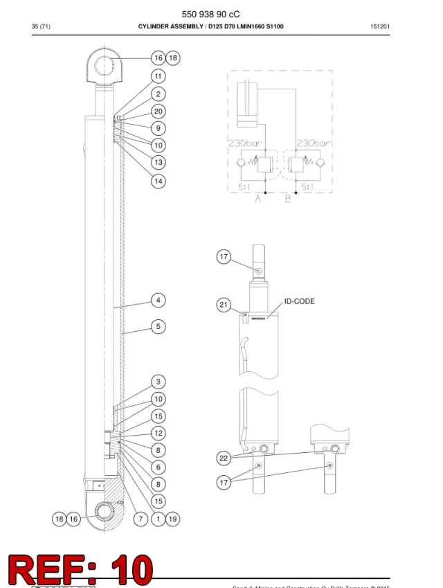 GUIDE RING, PİSTON ROD