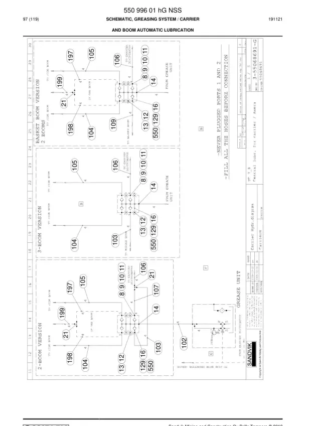 SCHEMATIC, GREASING SYSTEM