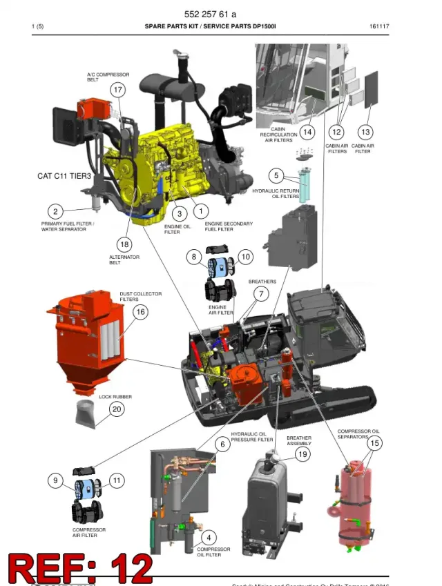 FILTER ELEMENT, AIR