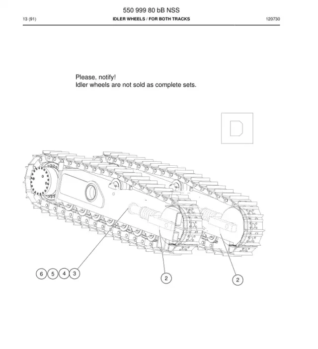 IDLER WHEELS