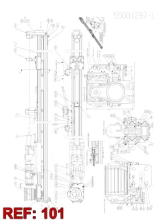 Sandvik RUBBER BUFFER — diagrama técnico