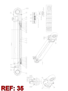 Sandvik OVERCENTER VALVE, Underground — technical diagram