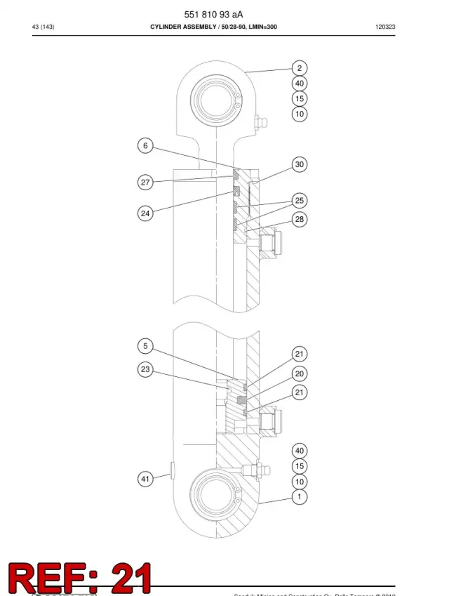 KOLBEN GUIDE RING