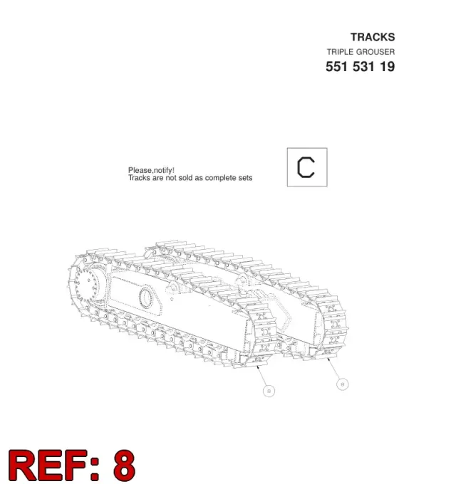 TRACK CHAIN RB
