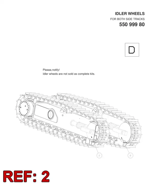 IDLER WHEEL RB