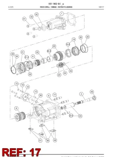 Sandvik TIE CİVATA, Yeraltı — teknik çizim