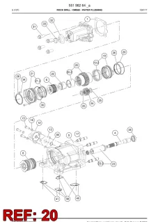 Sandvik ROTATION BURÇ, Yeraltı — teknik çizim