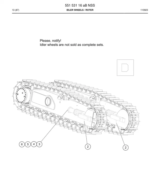 IDLER WHEELS